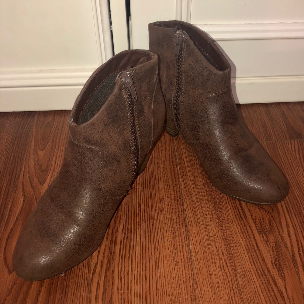 Brown Ankle Boots